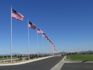 Veterans Group Hoists 50 Fresh Star Spangled Banners on Miramar National Cemetery’s Avenue of Flags