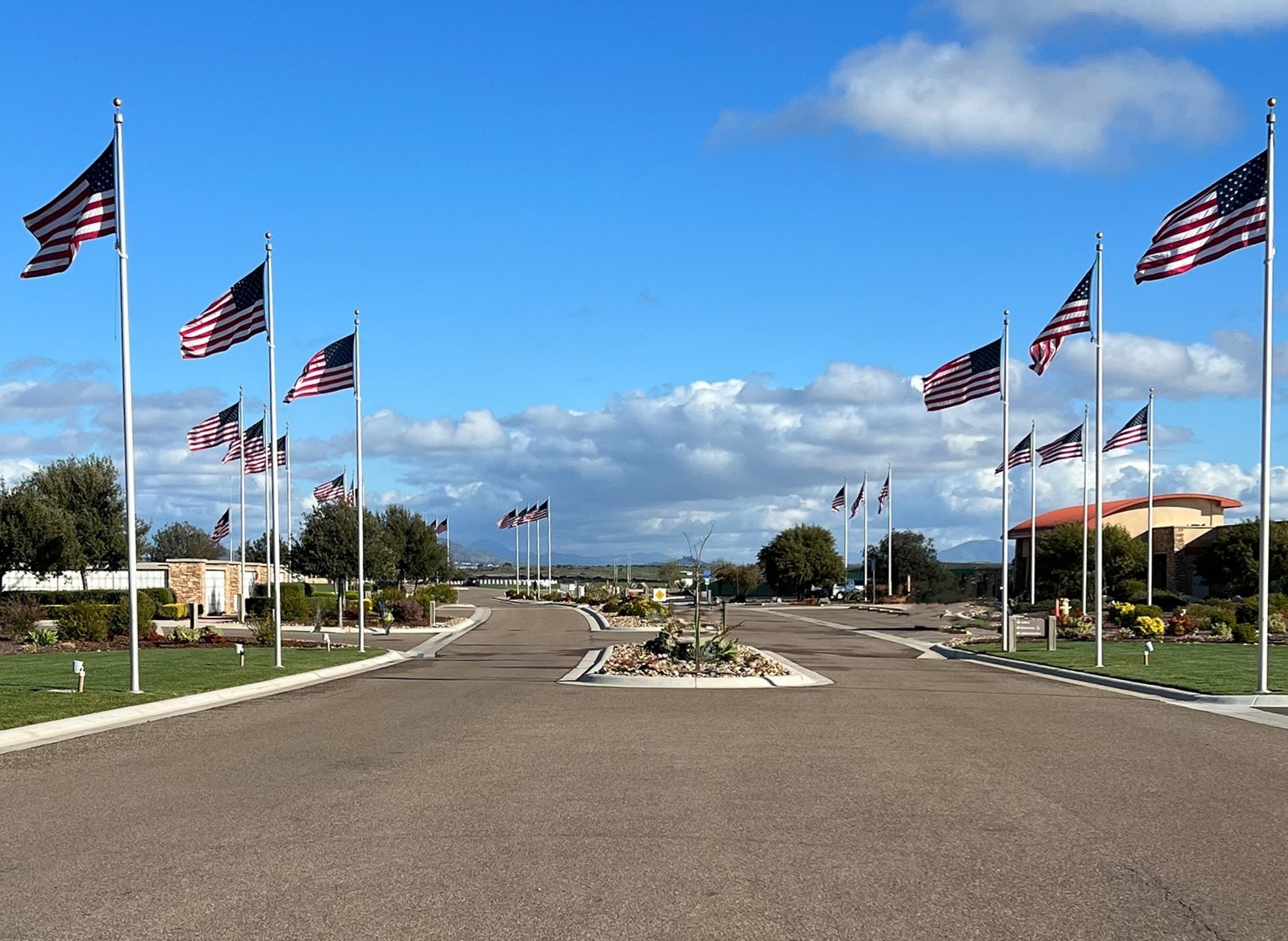 Ave of Flags - new Ave of Flags - new